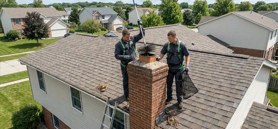 Bird Removal From Chimney in Reston