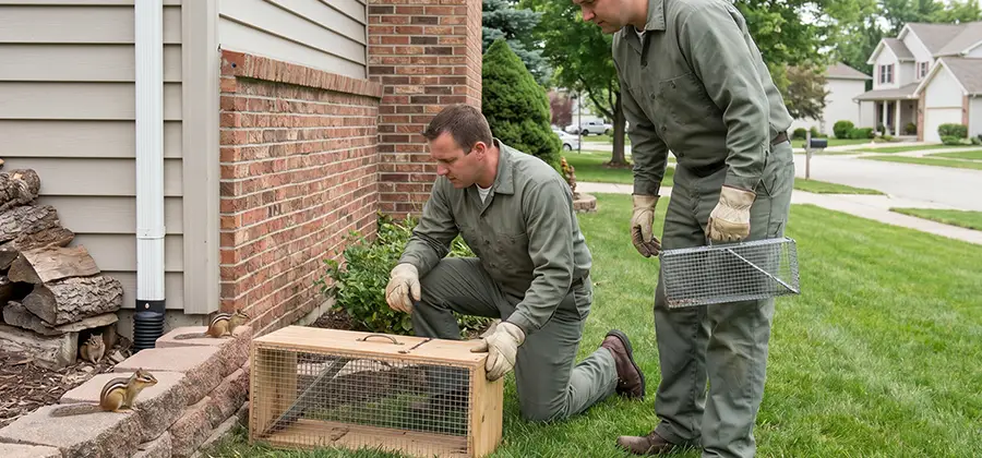 Remove Chipmunks From Yard in Reston