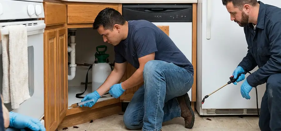 German Cockroach Poison Program in Reston
