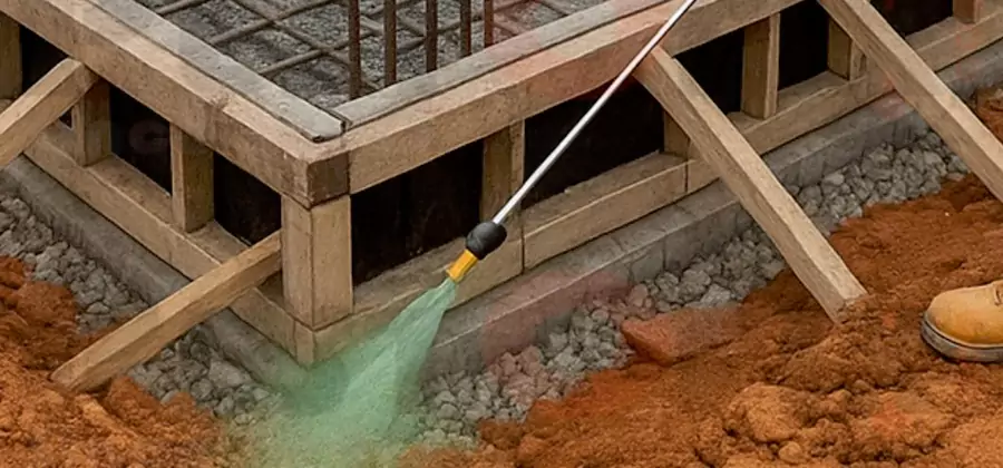 Foundation Slab Termite Treatment in Reston