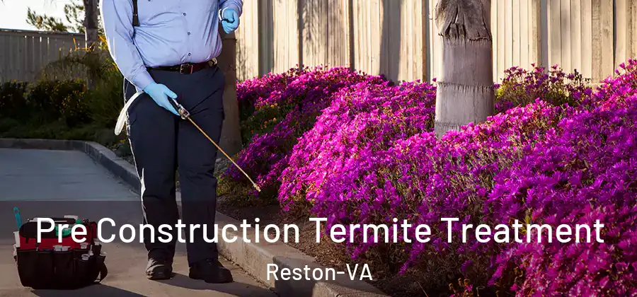 Pre Construction Termite Treatment Reston-VA